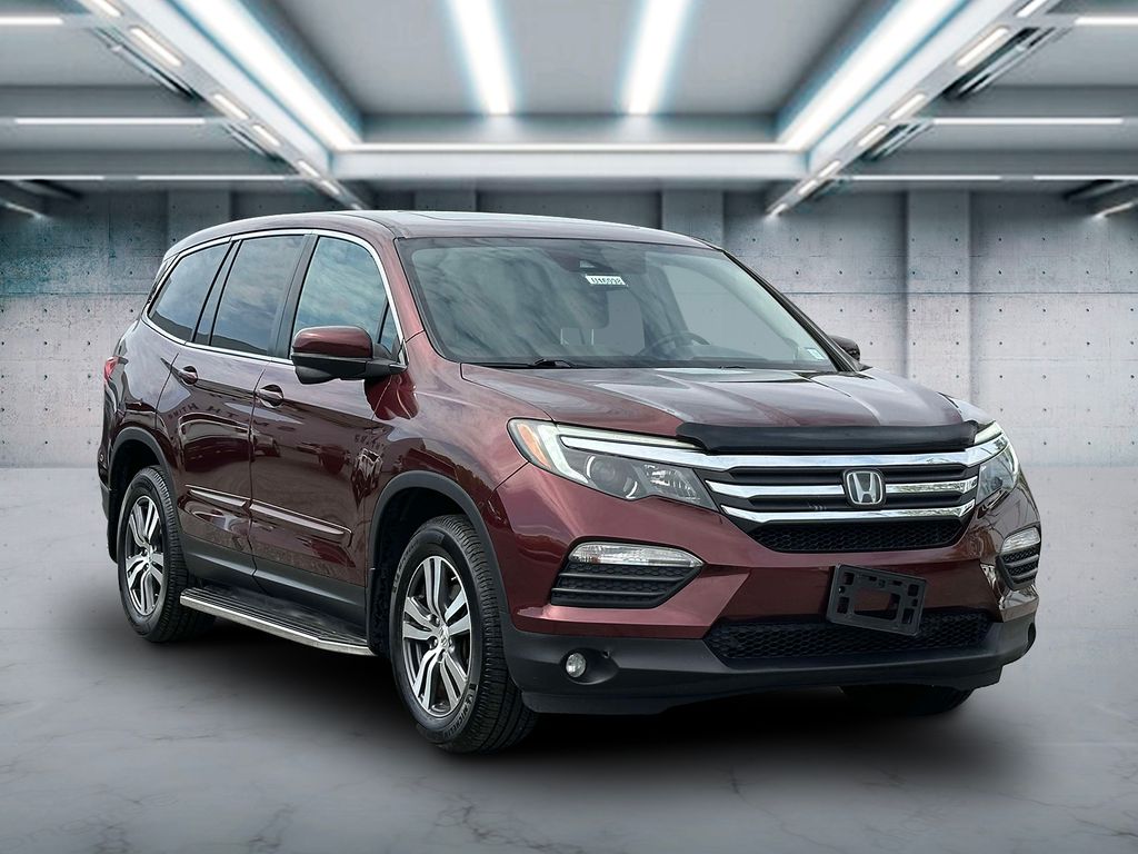 Used 2018 Honda Pilot EX-L with VIN 5FNYF6H69JB013605 for sale in Saint James, NY