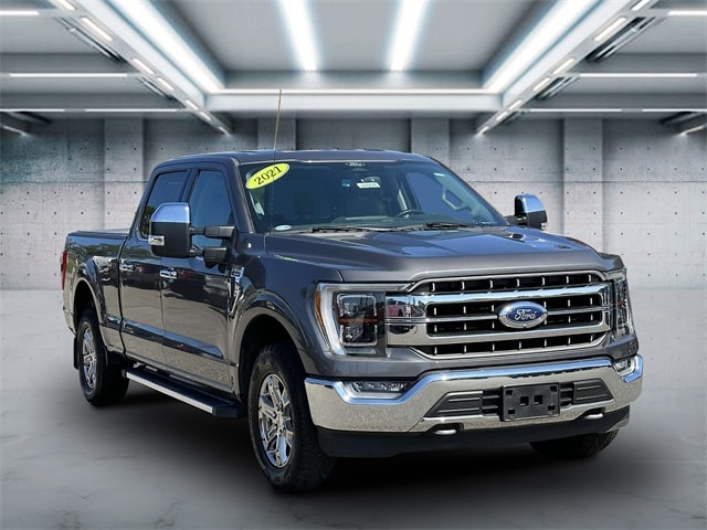 Used 2021 Ford F-150 Lariat with VIN 1FTFW1E52MKD36908 for sale in Saint James, NY