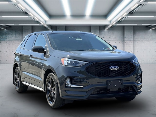 Used 2021 Ford Edge ST-Line with VIN 2FMPK4J94MBA34083 for sale in Saint James, NY