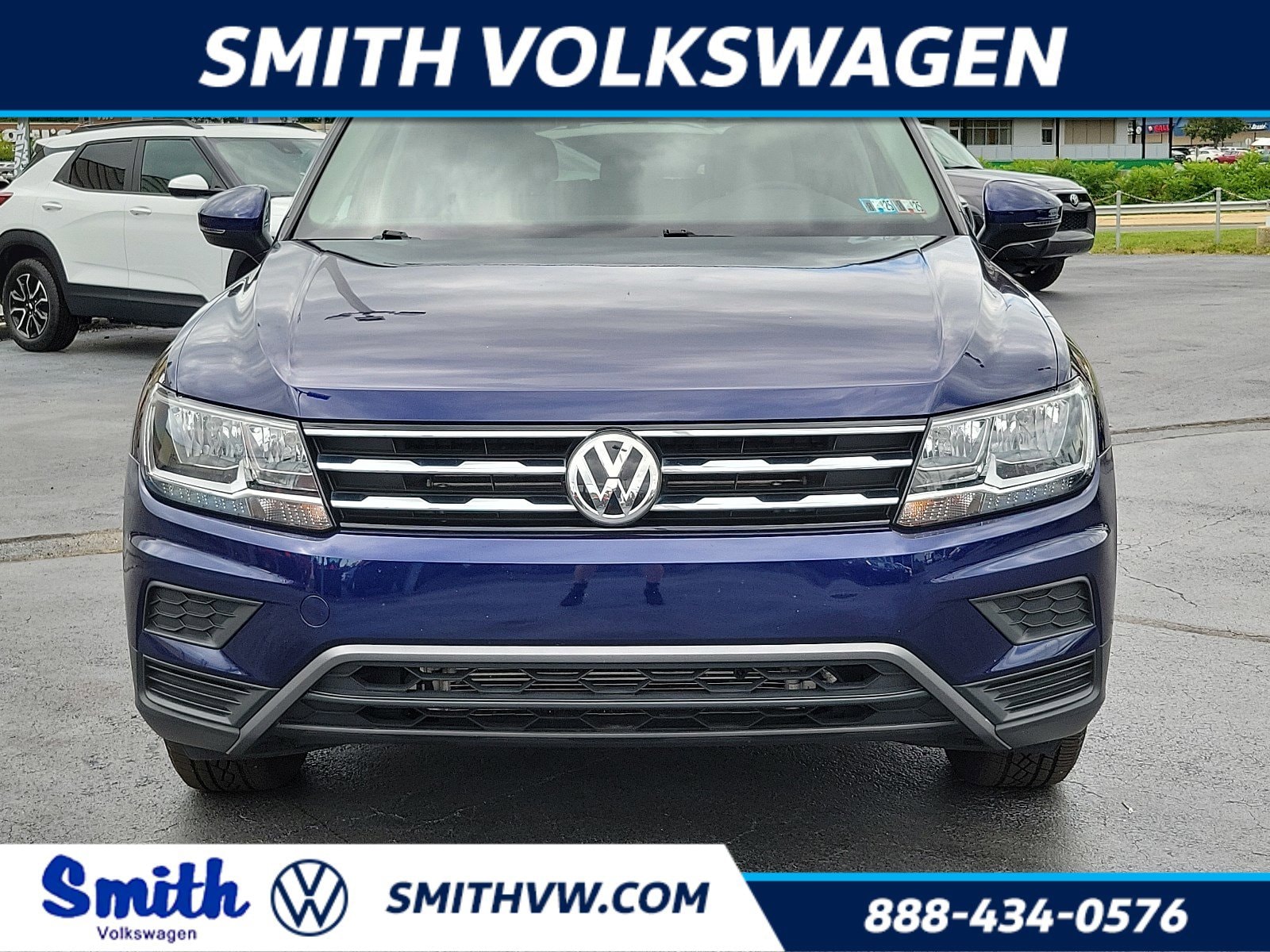 Certified 2021 Volkswagen Tiguan SE with VIN 3VV2B7AX2MM096452 for sale in Wilmington, DE