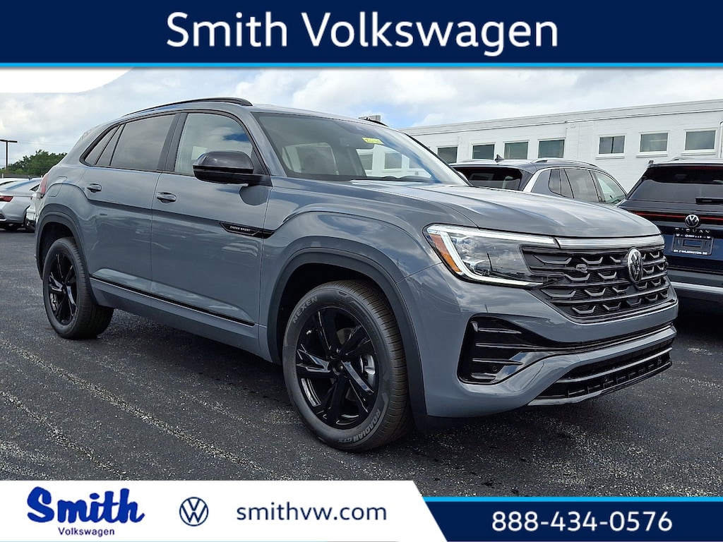 New 2026 Volkswagen Atlas Cross Sport SEL R-Line Black SUV