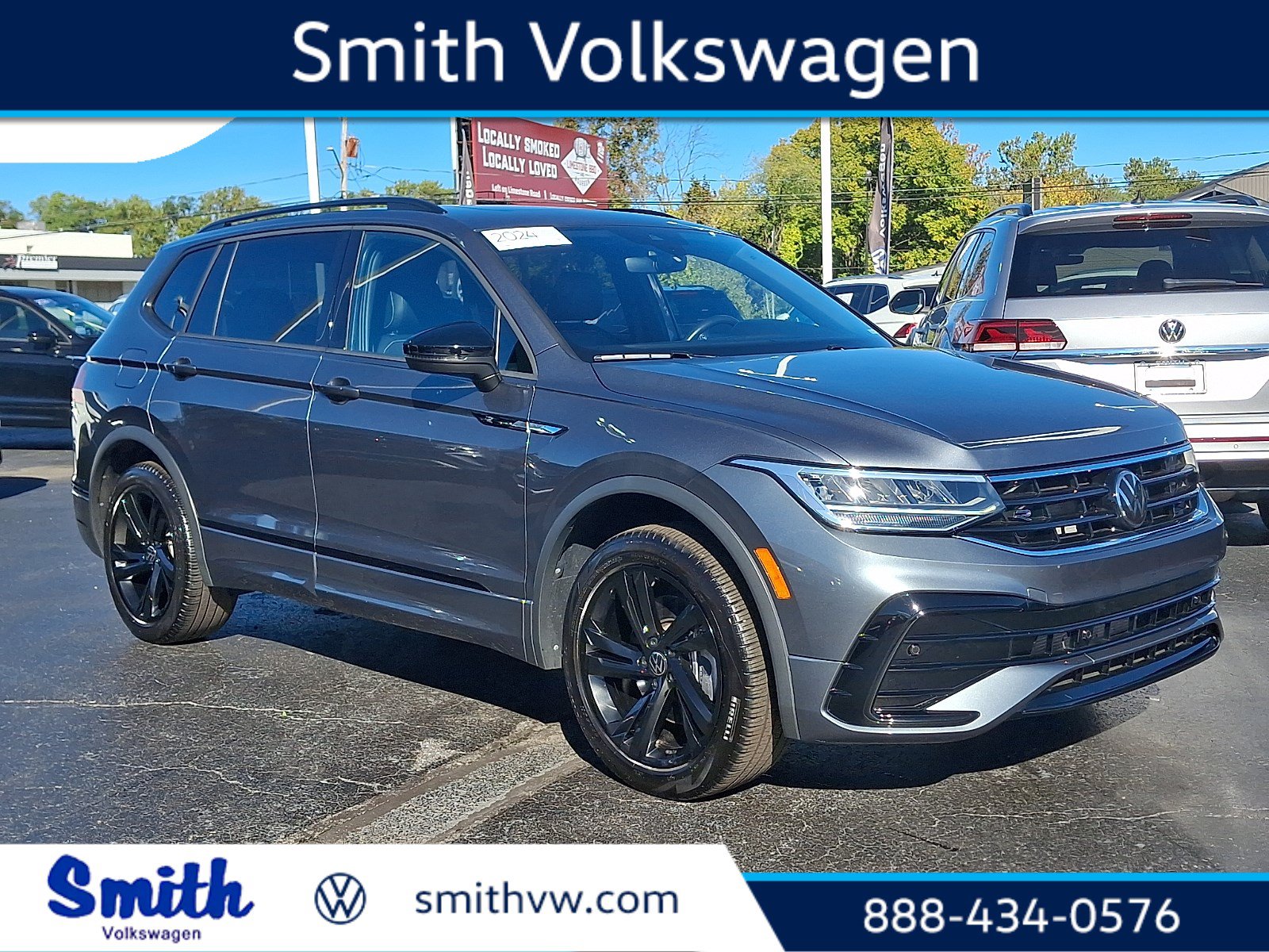 Certified 2024 Volkswagen Tiguan 2.0T SE R-Line Black SUV