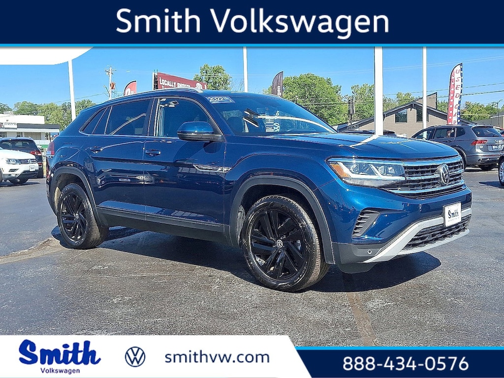 Certified 2022 Volkswagen Atlas Cross Sport 2.0T SE w/Technology SUV