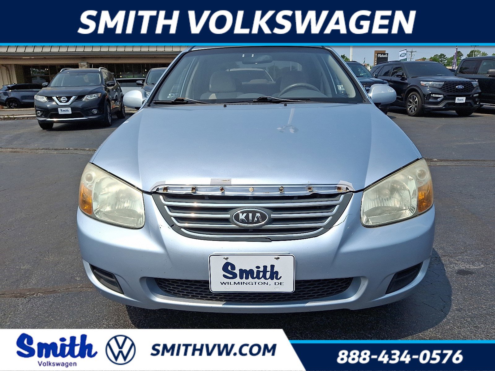 Used 2008 Kia Spectra EX with VIN KNAFE121085492242 for sale in Wilmington, DE