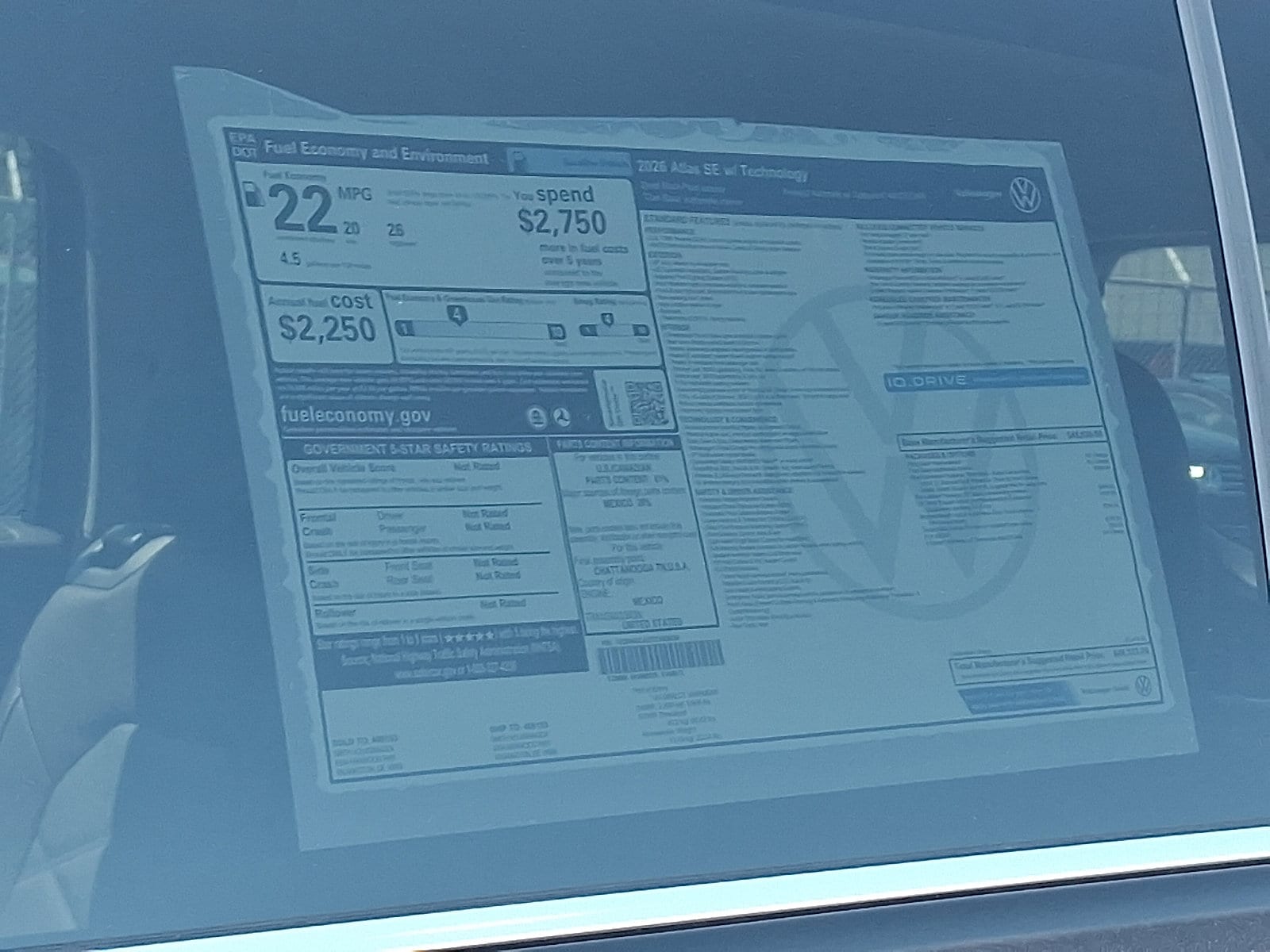 2026 Volkswagen Atlas SE w/Tech - Photo 19
