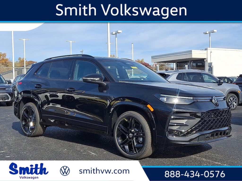 New 2026 Volkswagen Tiguan 2.0T SE R-Line Black SUV