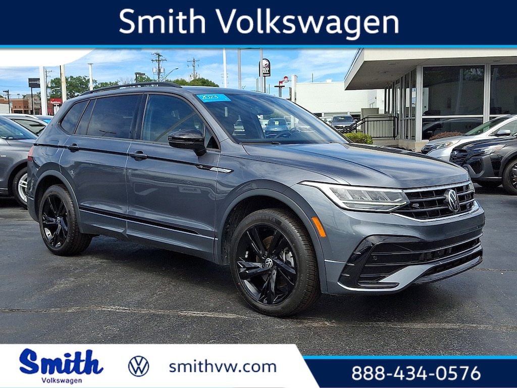 Certified 2023 Volkswagen Tiguan 2.0T SE R-Line Black SUV