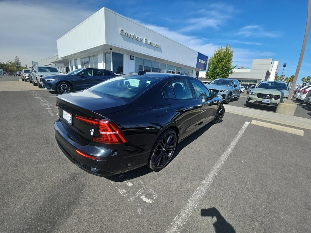 Certified 2024 Volvo S60 plug-in hybrid T8 Plus Black Edition Sedan