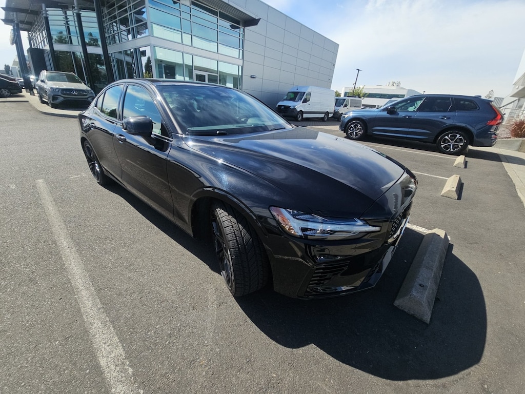Certified 2024 Volvo S60 plug-in hybrid T8 Plus Black Edition Sedan