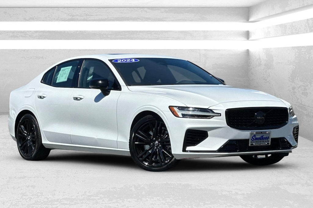 Certified 2024 Volvo S60 plug-in hybrid T8 Ultimate Black Edition Sedan