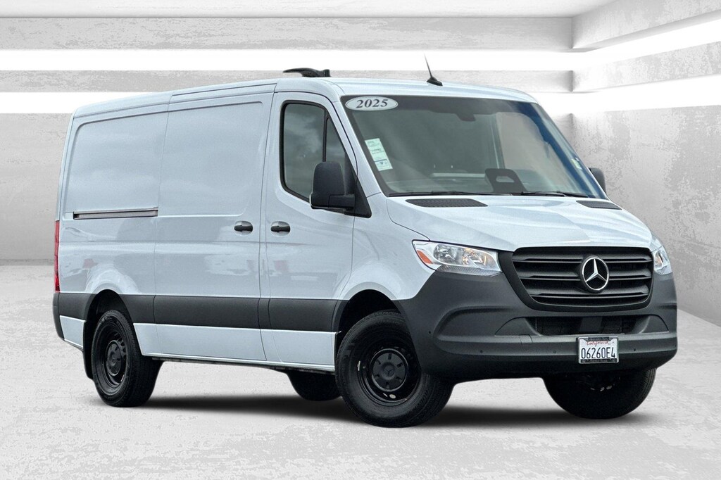 Certified 2025 Mercedes-Benz Sprinter 2500 Standard Roof 4-Cyl Diesel HO Van Cargo Van