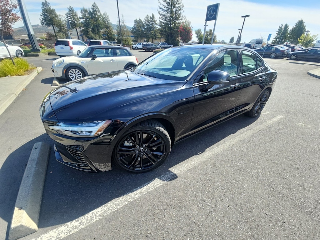 Certified 2024 Volvo S60 plug-in hybrid T8 Plus Black Edition Sedan