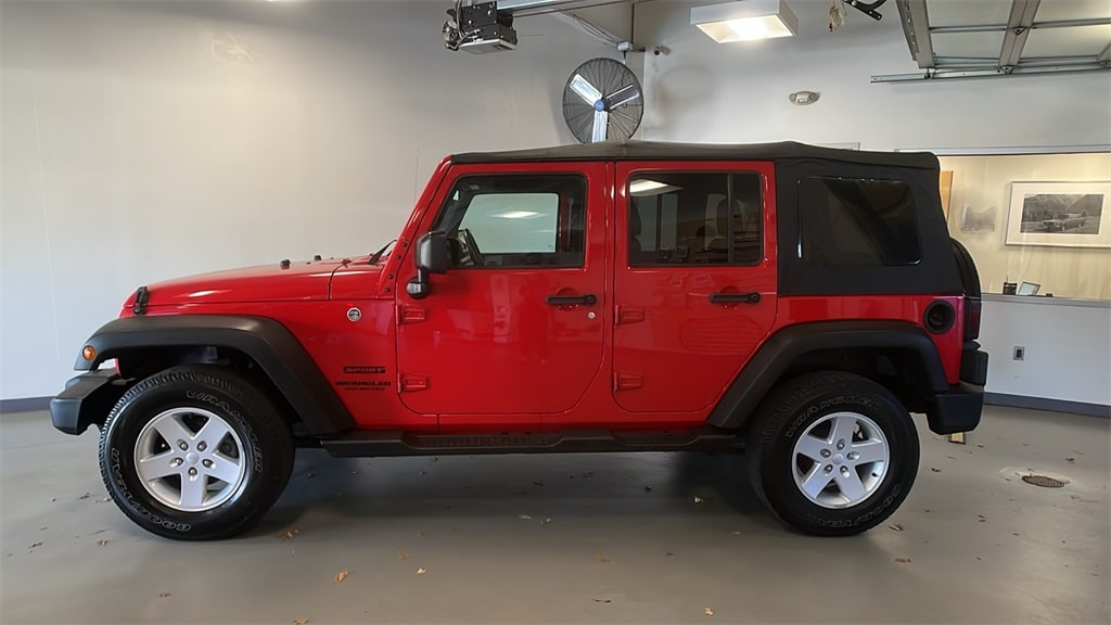 Used 2017 Jeep Wrangler Unlimited Sport S with VIN 1C4BJWDG3HL526276 for sale in Summit, NJ