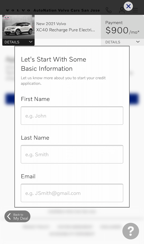 Buy Your Car Online AutoNation Volvo Cars San Jose