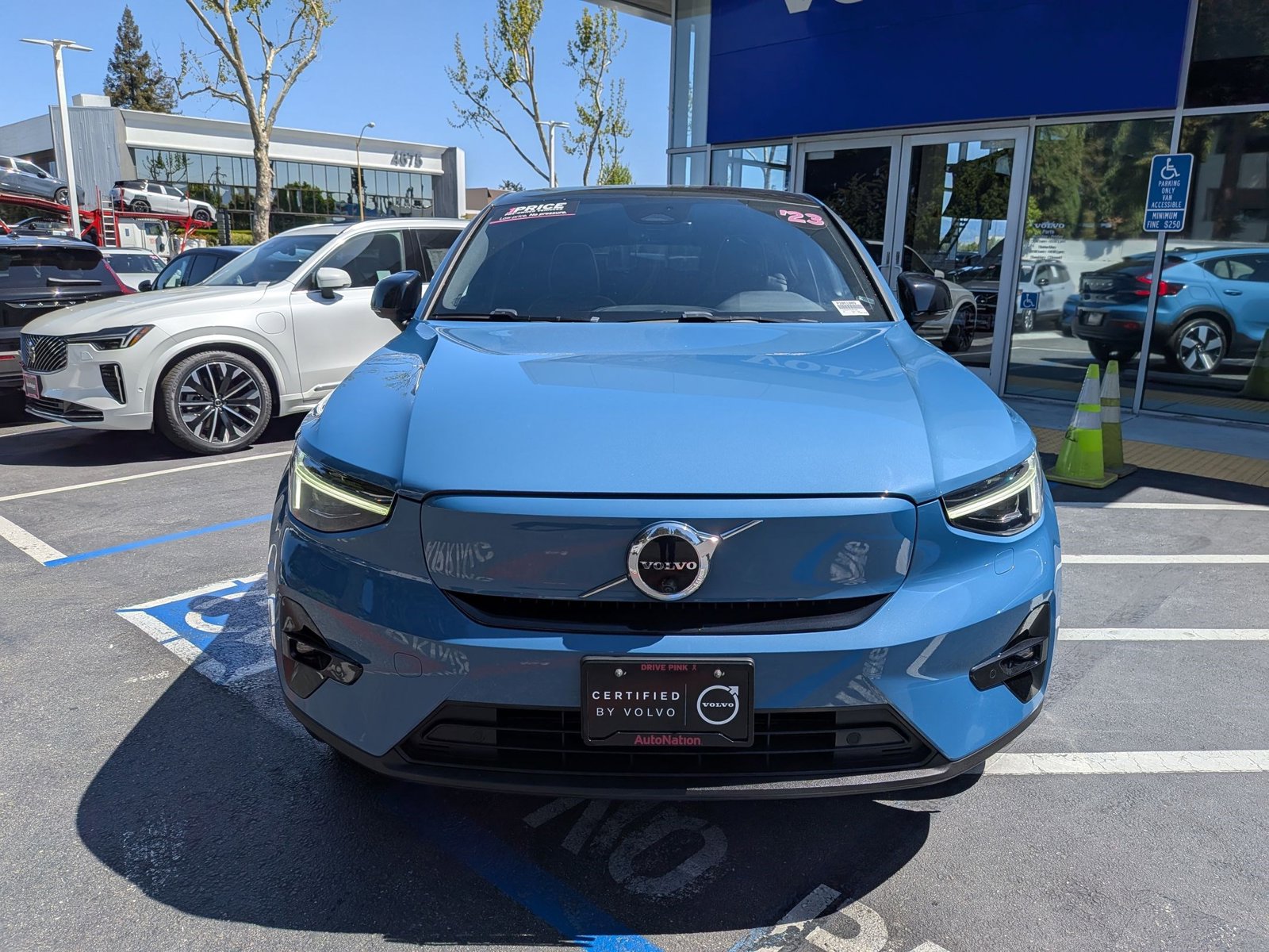 Certified 2023 Volvo C40 Ultimate with VIN YV4ED3GM7P2051009 for sale in San Jose, CA