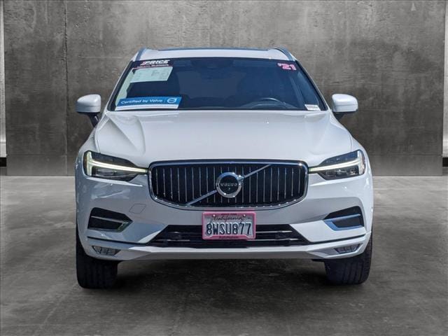 Certified 2021 Volvo XC60 Inscription with VIN YV4102RL4M1850742 for sale in San Jose, CA