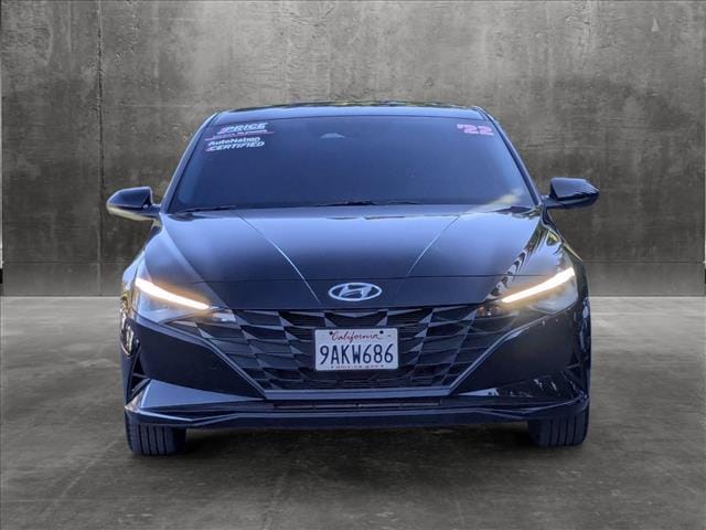 Used 2022 Hyundai Elantra SEL with VIN KMHLM4AG6NU313621 for sale in San Jose, CA