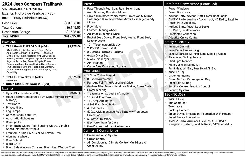2024 Jeep Compass Trailhawk's photo