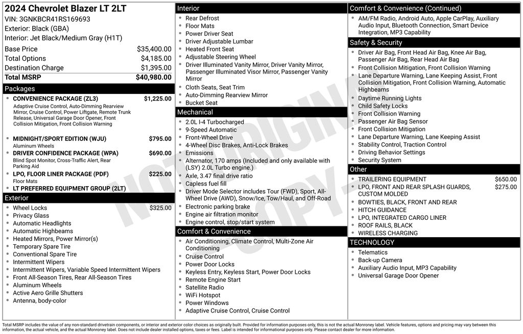 2024 Chevrolet Blazer 2LT's photo