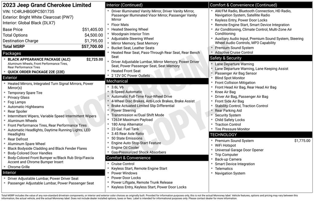 2023 Jeep Grand Cherokee Limited's photo