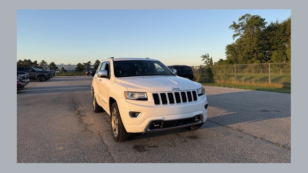 Used 2015 Jeep Grand Cherokee Overland with VIN 1C4RJFCG8FC680138 for sale in Midland, MI