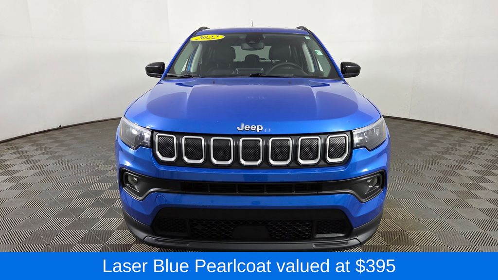 Used 2022 Jeep Compass Latitude with VIN 3C4NJCBB8NT137250 for sale in Midland, MI