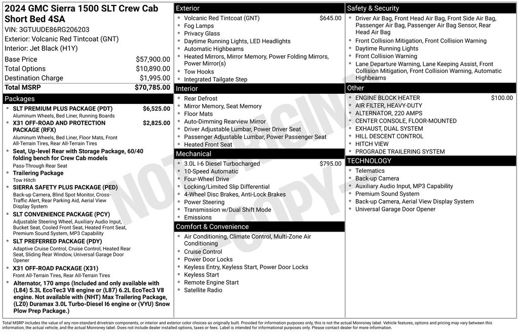 2024 GMC Sierra 1500 SLT's photo