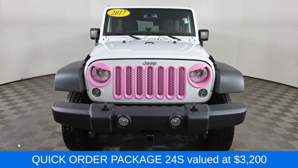 Used 2017 Jeep Wrangler Unlimited Sport S with VIN 1C4BJWDG6HL607711 for sale in Midland, MI