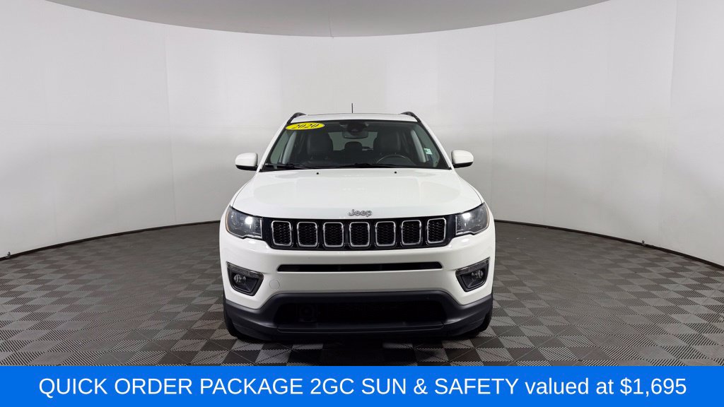 Used 2020 Jeep Compass Sun & Safety with VIN 3C4NJDBB5LT217771 for sale in Midland, MI