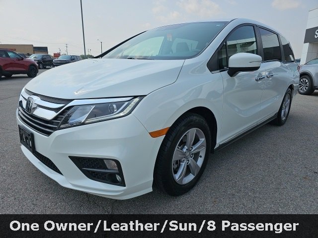 Used 2020 Honda Odyssey EX-L with VIN 5FNRL6H71LB021044 for sale in Napoleon, OH