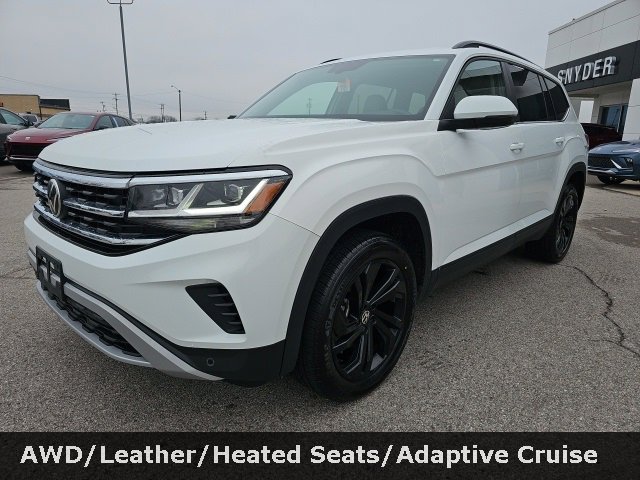 Used 2022 Volkswagen Atlas SE w/Tech with VIN 1V2HP2CA1NC539410 for sale in Napoleon, OH