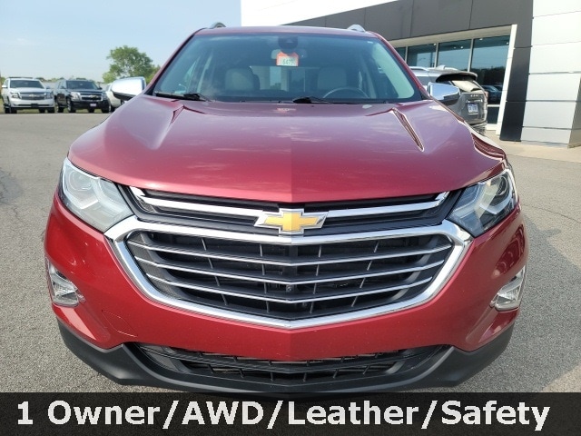 Used 2018 Chevrolet Equinox Premier with VIN 2GNAXVEV7J6255729 for sale in Napoleon, OH