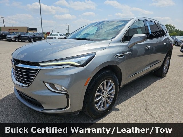 Certified 2023 Buick Enclave Essence with VIN 5GAERBKW3PJ117408 for sale in Napoleon, OH