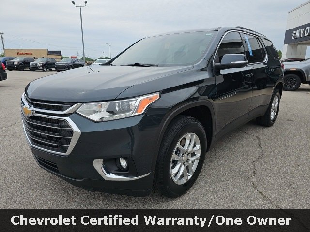 Certified 2021 Chevrolet Traverse 1LT with VIN 1GNERGKW4MJ244358 for sale in Napoleon, OH