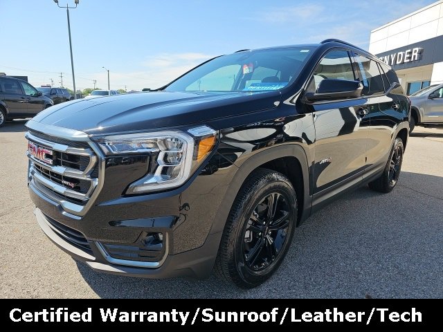 Certified 2022 GMC Terrain AT4 with VIN 3GKALYEVXNL202566 for sale in Napoleon, OH
