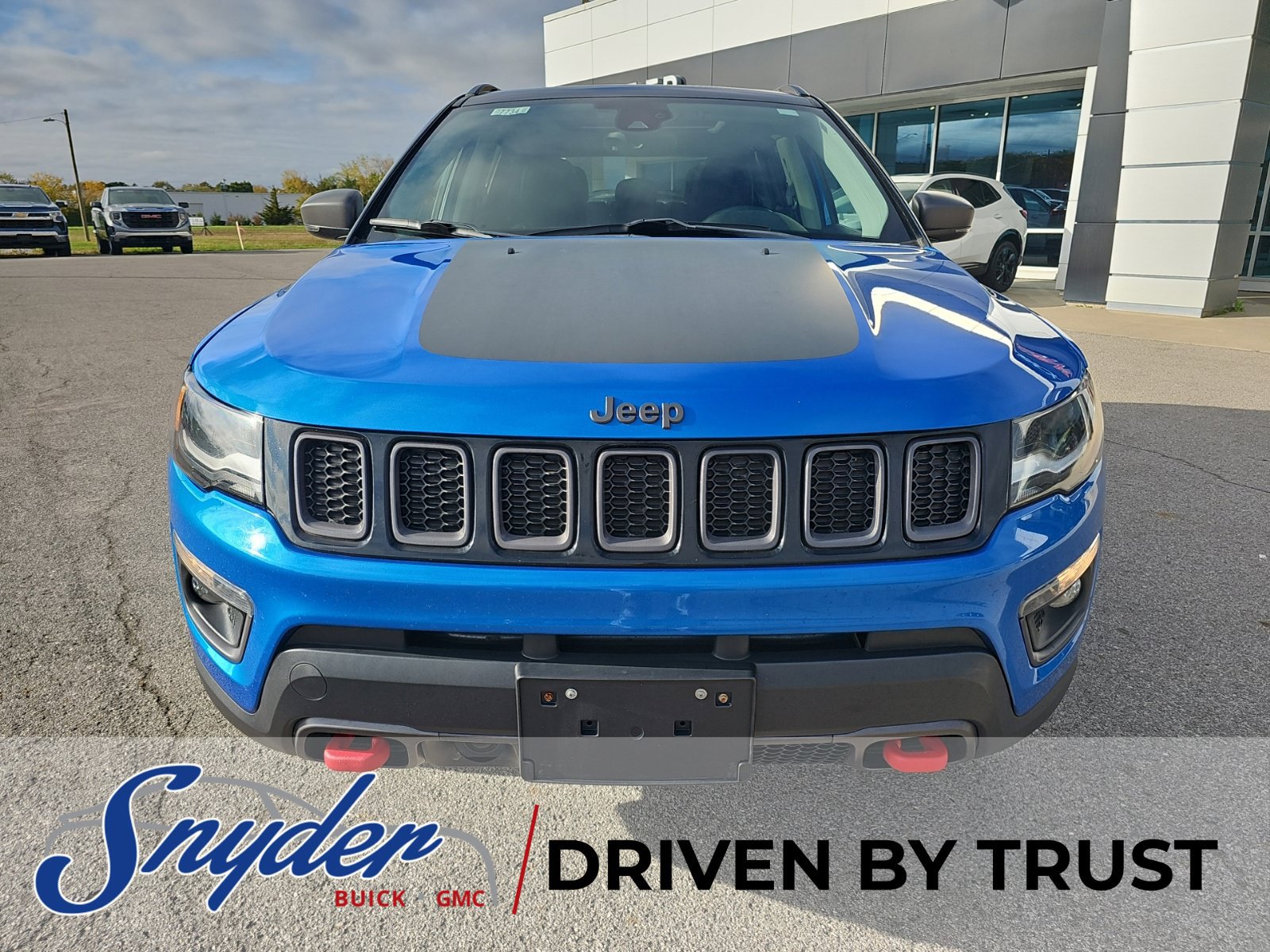 Used 2018 Jeep Compass Trailhawk with VIN 3C4NJDDB6JT410425 for sale in Napoleon, OH