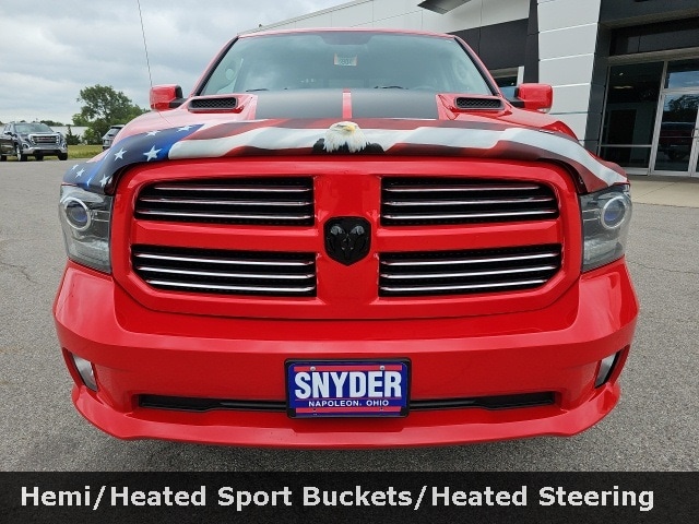 Used 2016 RAM Ram 1500 Pickup Sport with VIN 1C6RR7MT7GS224656 for sale in Napoleon, OH