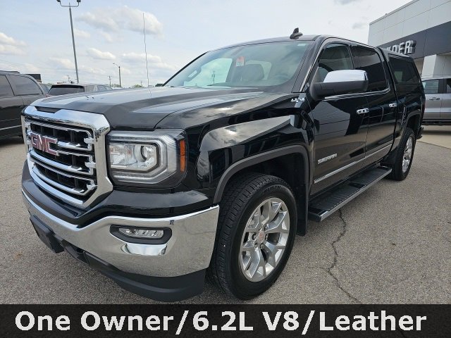 Used 2018 GMC Sierra 1500 SLT with VIN 3GTU2NEJ8JG514878 for sale in Napoleon, OH