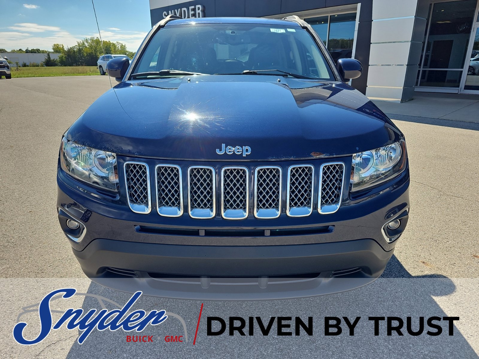Used 2016 Jeep Compass High Altitude with VIN 1C4NJDEB6GD775605 for sale in Napoleon, OH