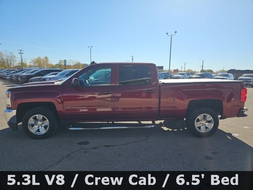 Used 2017 Chevrolet Silverado 1500 LT Truck Crew Cab