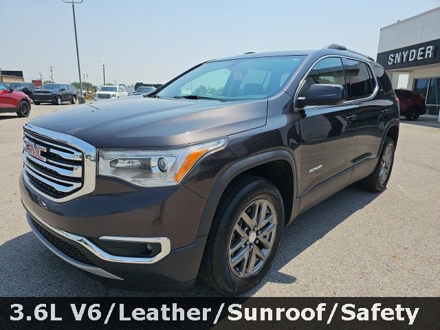 Used 2018 GMC Acadia SLT-1 with VIN 1GKKNMLS2JZ142396 for sale in Napoleon, OH