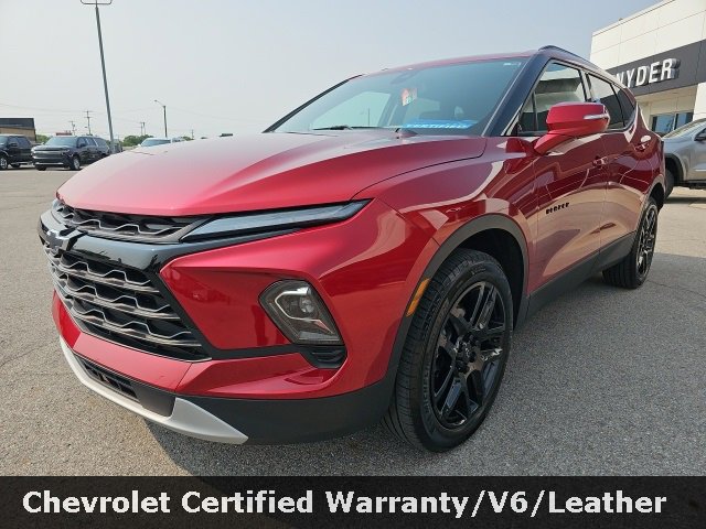 Certified 2023 Chevrolet Blazer 3LT with VIN 3GNKBDRS5PS205788 for sale in Napoleon, OH