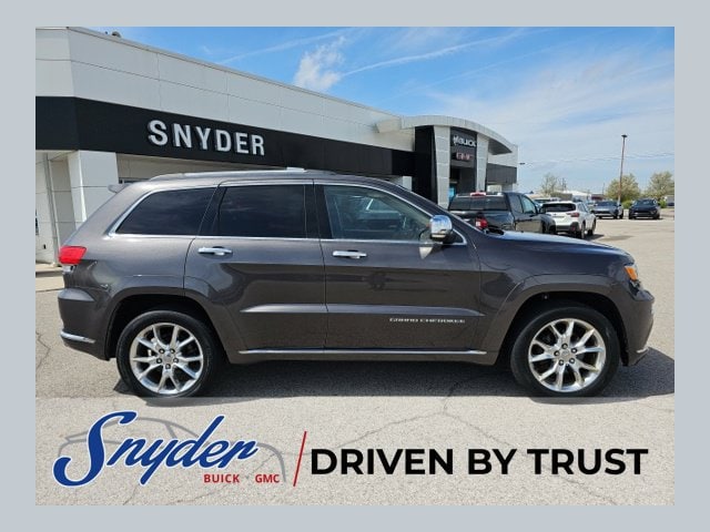 Used 2016 Jeep Grand Cherokee Summit with VIN 1C4RJFJG4GC305352 for sale in Napoleon, OH