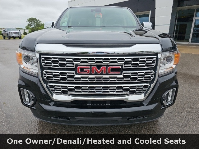 Used 2021 GMC Canyon Denali with VIN 1GTG6EEN8M1296528 for sale in Napoleon, OH