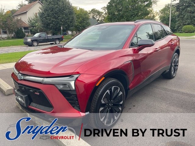 Used 2024 Chevrolet Blazer EV RS with VIN 3GNKDCRJXRS175475 for sale in Napoleon, OH