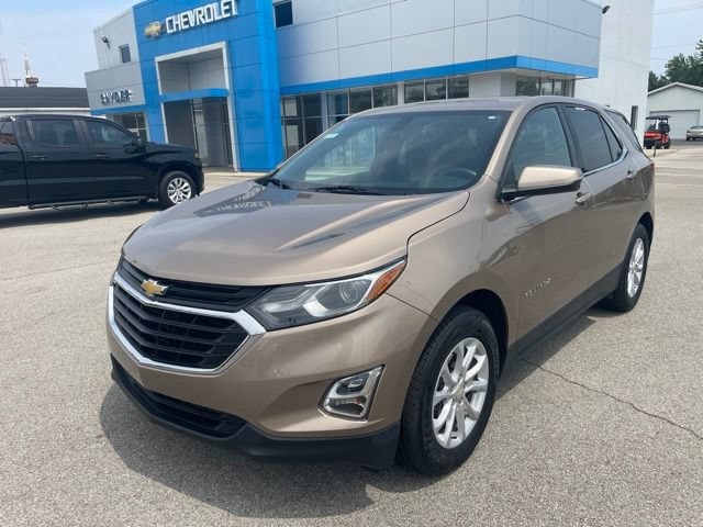 Used 2018 Chevrolet Equinox LT with VIN 3GNAXJEV8JL301153 for sale in Napoleon, OH
