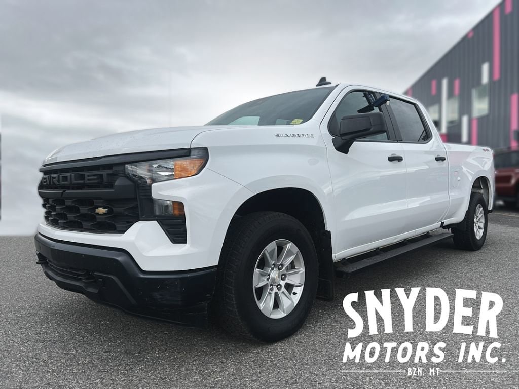 Used 2022 Chevrolet Silverado 1500 Work Truck Truck Crew Cab