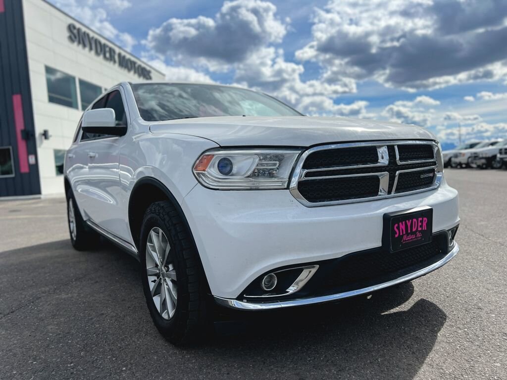Used 2016 Dodge Durango For Sale at Snyder Motors Inc. VIN 1C4RDJAG5GC323448