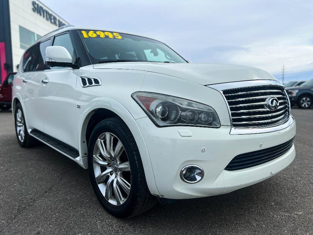 Used 2014 INFINITI QX80 For Sale at Snyder Motors Inc. VIN