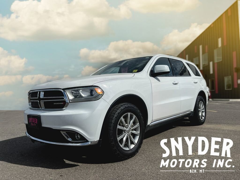 Used 2016 Dodge Durango For Sale at Snyder Motors Inc. VIN 1C4RDJAG5GC323448